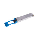 HPE Aruba Networking 100G QSFP28 MPO SR4 transceiver con 100m de alcance y conector de 12-fibra MPO OM3 MMF. SKU: JL309A