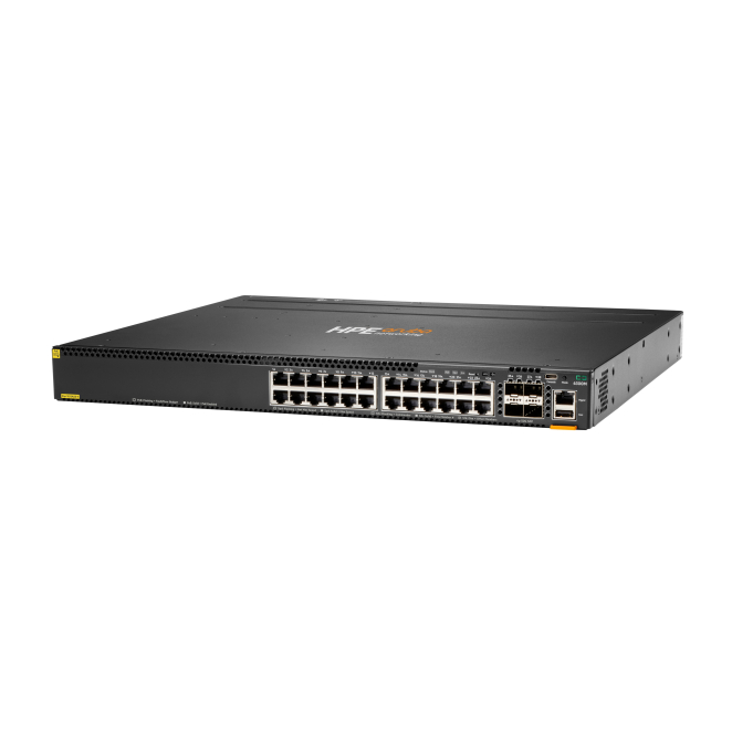 HPE Aruba Networking CX 6300M 24-port 1GbE Class 4 PoE and 4-port SFP56 Switch 2 HPE Aruba Networking CX 6300M Switch configuraciones