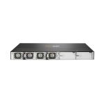 Imagen del switch HPE Aruba Networking CX 6300F con 48 puertos 1GbE PoE y 4 puertos SFP56, SKU JL665A