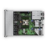 Servidor HPE ProLiant DL325 Gen11 con procesador 9124 de 3.0GHz de 16 núcleos, 64GB de memoria RAM, 8 bahías SFF, almacenamiento 2x480GB SATA SSD, y fuente de poder redundante de 1000W, SKU P77252-425