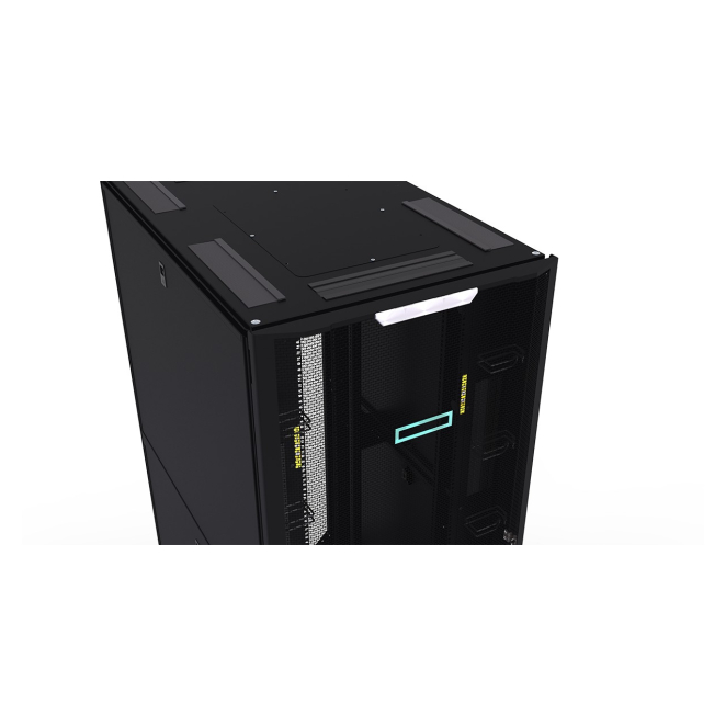 HPE 42U 800mmx1075mm G2 Enterprise Pallet Rack 2 HPE 42U 800mmx1075mm G2 Enterprise Pallet Rack con cables organizados