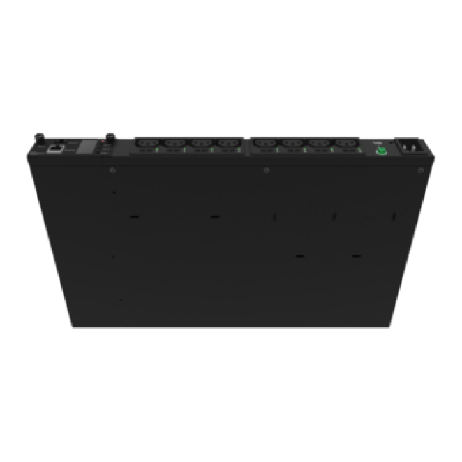 HPE P9S11A unidad de distribución de energía (PDU) 8 salidas AC 1U 2 HPE P9S11A instalado en rack