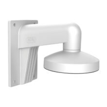 Vista de un soporte de montaje Hikvision DS-1273ZJ-140 para cámaras de seguridad y vivienda, ideal para exteriores