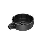Caja de conexiones Hikvision DS-1280ZJ-DM8 negra ideal para cámaras de seguridad y fácil instalación. SKU: DS-1280ZJ-DM8(BLACK)