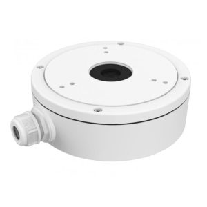 Caja de Conexiones Hikvision DS-1280ZJ-M para montaje de cámaras de seguridad en viviendas, SKU DS-1280ZJ-M