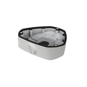 Montaje de cámara de seguridad Hikvision DS-1281ZJ-DM25 para vivienda, diseño robusto, gris, resistente a intemperie y vandalismo, SKU DS-1281ZJ-DM25