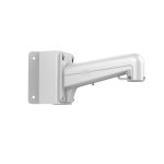 Soporte de esquina Hikvision DS-1602ZJ-corner para cámaras, diseñado para montaje seguro y duradero. SKU: DS-1602ZJ-CORNER