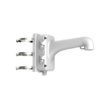 Hikvision DS-1604ZJ-Pole soporte de montaje en poste, robusto y adaptable, SKU DS-1604ZJ-POLE