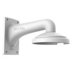 Soporte de montaje Hikvision DS-1605ZJ para cámaras de seguridad, ideal para viviendas con ajuste flexible y diseño robusto. SKU: DS-1605ZJ