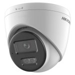 Cámara de seguridad IP Hikvision Value Series DS-2CD1363G2-LIU 2.8MM PL montada en techo, ideal para interior y exterior con resolución de 3200 x 1800 pixeles. SKU: DS-2CD1363G2-LIU 2.8mm PL