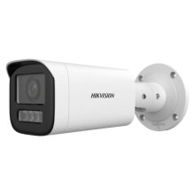 Cámara de vigilancia IP Hikvision Value Series DS-2CD1643G2-LIZU. Cámara bala con lente 2.8-12mm, resolución 1920x1080 píxeles, para interior y exterior.
