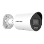Cámara de seguridad IP exterior Hikvision Pro Series DS-2CD2047G2H-LI(4mm)(eF) con resolución de 2688 x 1520 pixeles, lente de 4mm y tecnología ColorVu.