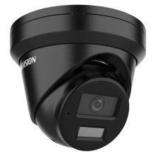Cámara de seguridad IP Hikvision Pro Series con AcuSense, modelo DS-2CD2346G2H-IU(2.8mm)(eF)/BLACK. Resolución de 2688 x 1520 pixeles para montaje en techo o pared.