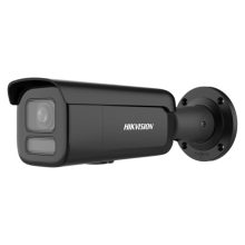 Cámara de seguridad bala Hikvision Pro Series, modelo DS-2CD2647G2HT-LIZS(2.8-12)/eF/BLK, resolución 2688 x 1520 pixeles, para montaje en pared