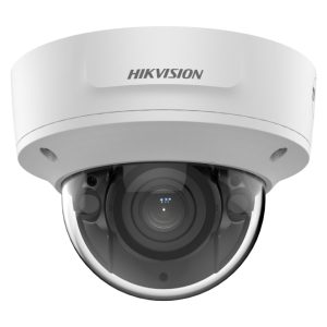Hikvision cámara de seguridad IP modelo DS-2CD2743G2-IZS para exterior, resolución de 2688 x 1520 píxeles, lente varifocal de 2.8-12mm, y montaje en techo o pared. SKU: DS-2CD2743G2-IZS(2.8-12mm)