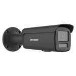 Cámara de seguridad IP exterior Hikvision Pro Series modelo DS-2CD2T46G2H-2I(2.8mm)(eF)/BLACK, resolución 2688 x 1520 pixeles con tecnología AcuSense.