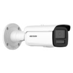 Cámara de seguridad Hikvision Pro Series con AcuSense, modelo DS-2CD2T46G2H-4I(4mm)(eF). Tipo Bala, resolución de 2688 x 1520 píxeles para instalación en techo o pared.