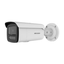 Hikvision Pro Series Bala con AcuSense, cámara de vigilancia IP de 8MP, modelo DS-2CD2T83G2-2LI(4mm), adecuada para instalación en techo o pared, 3840 x 2160 pixeles.