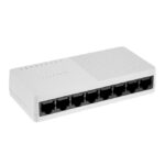 Hikvision DS-3E0108D-O switch Fast Ethernet (10/100) en colores negro y blanco, SKU: DS-3E0108D-O