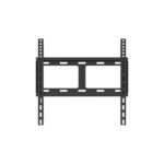 Soporte para pantalla de señalización de Hikvision en color negro, modelo DS-DM4255W, ideal para pantallas comerciales y de publicidad.
