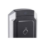 Lector básico de control de acceso Hikvision DS-K1104MK en colores negro y plata. SKU: DS-K1104MK.