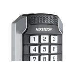 Lector básico de control de acceso Hikvision DS-K1104MK en colores negro y plata. SKU: DS-K1104MK.