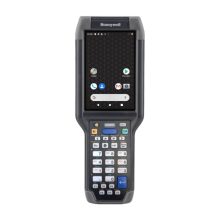 Ordenador móvil Honeywell CK65 de mano con pantalla táctil de 10,2 cm (4 pulgadas), resolución de 480 x 800 píxeles y peso de 498 g. SKU: CK65-L0N-E8C214E
