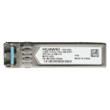 Módulo transceptor de fibra óptica Huawei eKit SFP-GE-LX-SM1310 con velocidad de 1000 Mbit/s y longitud de onda de 1310 nm. SKU: 02315200