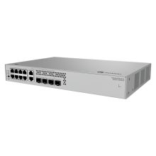 Imagen del switch HUAWEI eKit S220S Series S220S-10PN4JX, un dispositivo gestionado L2 Gigabit Ethernet con 10 puertos y soporte PoE, SKU 98012475