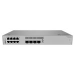 Switch HUAWEI eKit S310S de la Serie S310S-8P4JX, gestionado L2+ con Gigabit Ethernet (10/100/1000) y PoE, 1U gris. SKU: 98012479