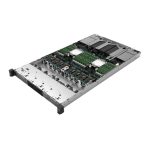 Vista frontal del Intel Server System M50CYP1UR204 con chipset C621A y socket LGA 4189, SKU M50CYP1UR204, en formato de bastidor de 1U.