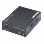 Convertidor de Medios Gigabit Ethernet de Intellinet para alta velocidad de redes, SKU 506533