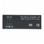 Convertidor de Medios Gigabit Ethernet de Intellinet para alta velocidad de redes, SKU 506533