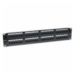 Imagen del Intellinet Panel de Parcheo Cat5e con SKU 513579, ideal para redes de alta velocidad