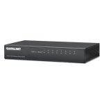 Switch Ethernet Intellinet de oficina con 8 puertos Fast Ethernet 10/100, color negro, SKU 523318