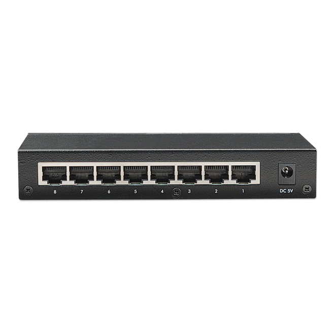 Intellinet 8-Port Fast Ethernet Office Switch Fast Ethernet (10/100) Negro 5 Intellinet 8-Port Fast Ethernet Office Switch Multiple Devices