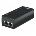 Intellinet Inyector POE 10/100 Fast Ethernet, SKU 524179, en color negro