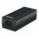 Intellinet Inyector POE 10/100 Fast Ethernet, SKU 524179, en color negro