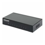 Intellinet Switch de Escritorio Gigabit Ethernet de 8 puertos, SKU 530347. Ideal para redes de alta velocidad.