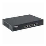 Switch Intellinet Gigabit PoE+ de 8 puertos, ideal para redes de alta velocidad y alimentación por Ethernet, SKU 560641