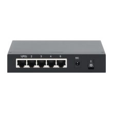 Intellinet Switch PoE-Powered 5x Gigabit Ethernet de 10/100/1000 Mbps, SKU 561082, color negro