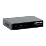 Intellinet Switch PoE-Powered 5x Gigabit Ethernet de 10/100/1000 Mbps, SKU 561082, color negro