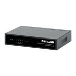Intellinet Switch PoE-Powered 5x Gigabit Ethernet de 10/100/1000 Mbps, SKU 561082, color negro