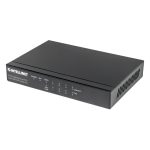 Intellinet switch Gigabit Ethernet modelo 561174, compatible con PoE, color negro