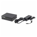 Imagen del Switch PoE+ Gigabit Ethernet de 8 puertos de Intellinet, modelo 561204, con soporte para alta eficiencia y conectividad rápida