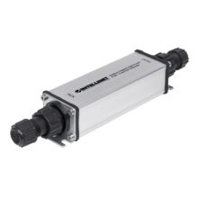 Imagen del Intellinet adaptador e inyector de PoE, modelo 561211, diseñado para proveer energía a través de Ethernet