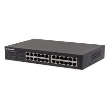 Intellinet 561273 switch Gigabit Ethernet 10/100/1000 negro compacto con varias puertos de conexión