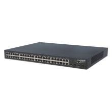 Switch gestionado L2 Intellinet 561334 con Gigabit Ethernet (10/100/1000) en color negro