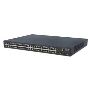 Switch gestionado L2 Intellinet 561334 con Gigabit Ethernet (10/100/1000) en color negro