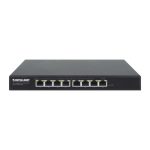 Switch Gigabit Ethernet Intellinet 561679 con 10/100/1000 Mbps y alimentación PoE, color negro